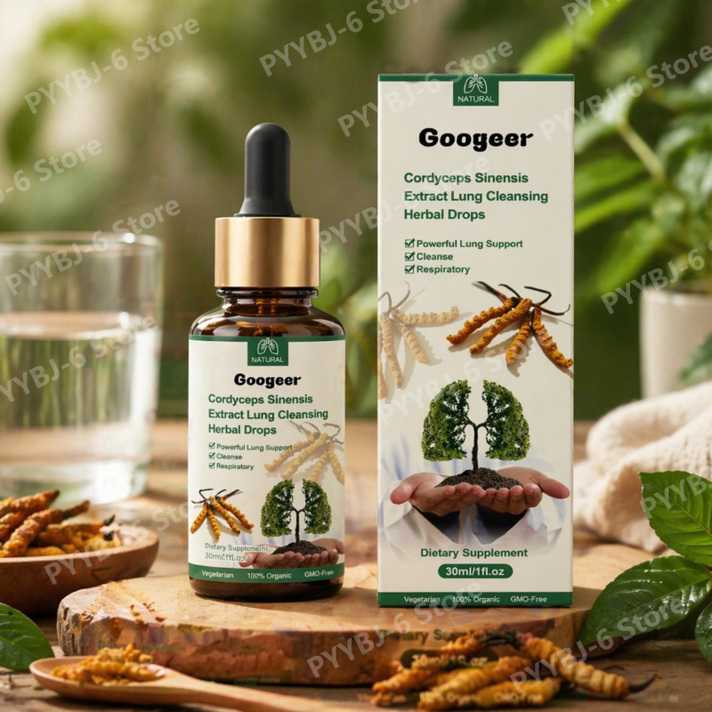 Natural Herbal Wellness - Cordyceps Sinensis Extract Herbal Drops with