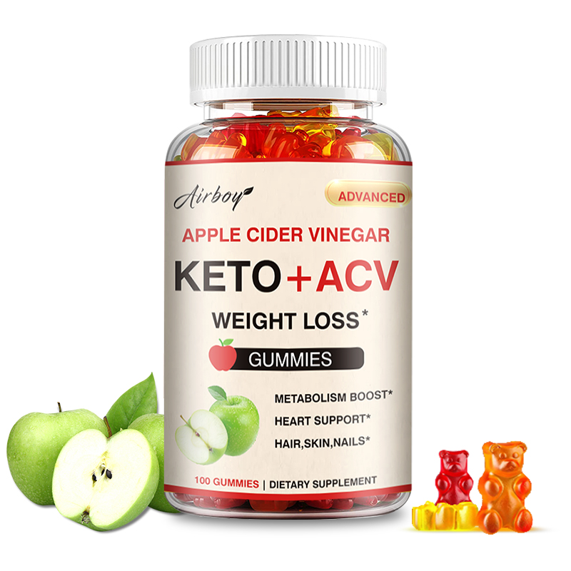 Herbal Weight - Keto + ACV Gummies - Fat