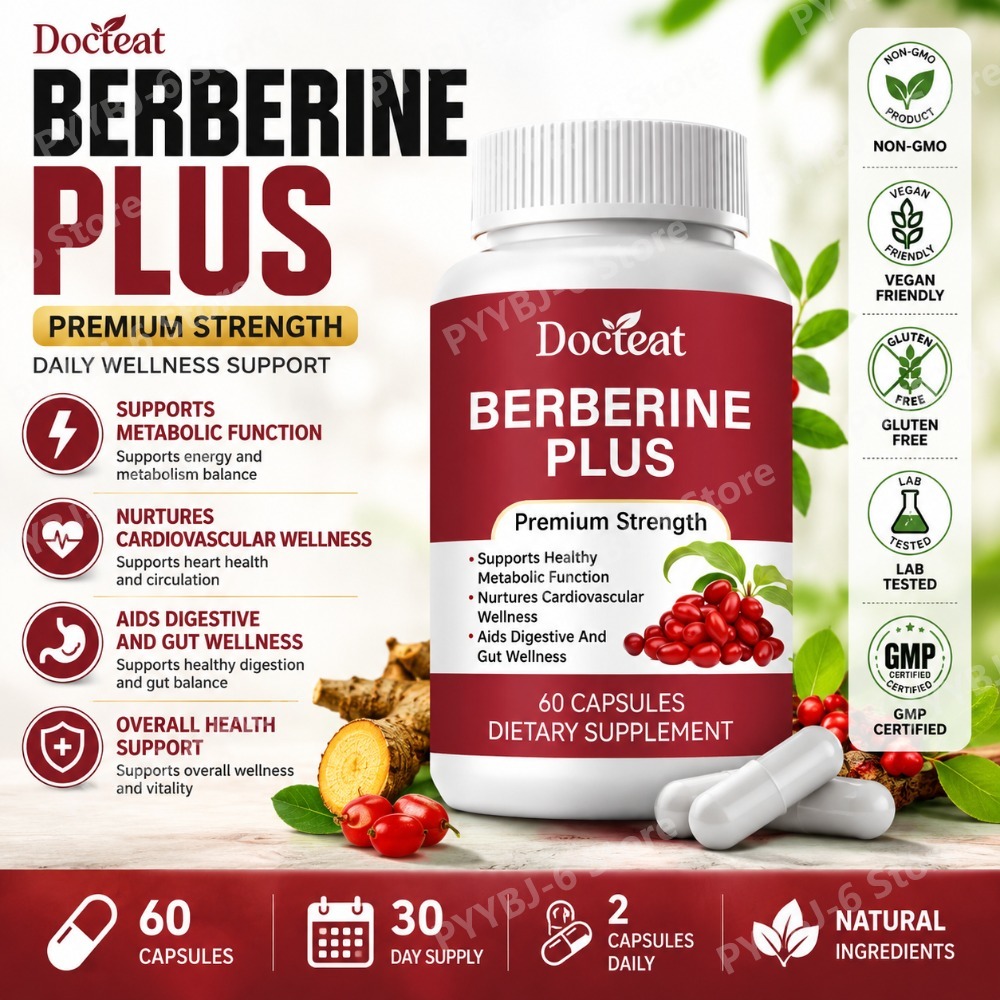 Berberine Plus Supplement 60Ca - Natural Herbal Wellness recensie en prijs