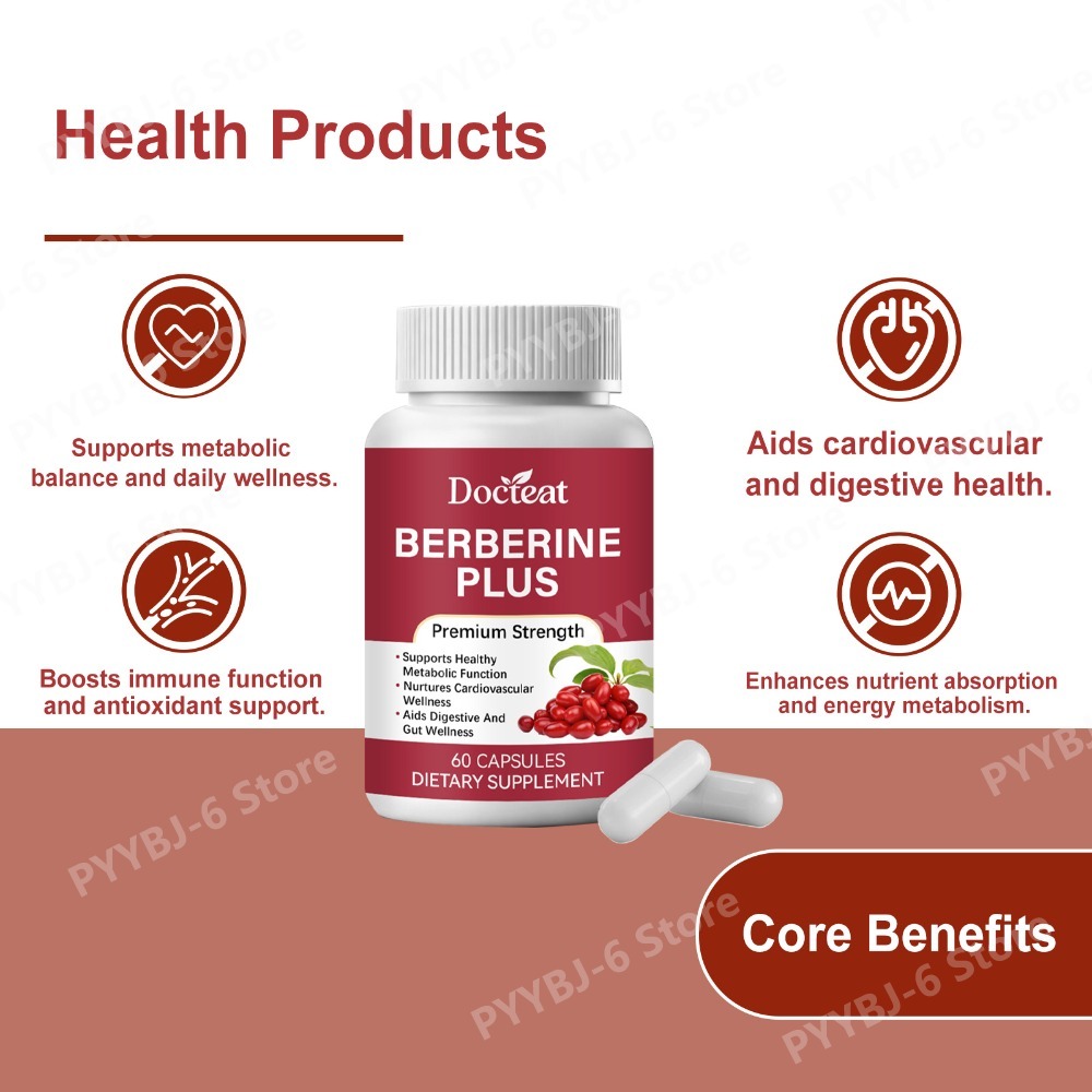 Berberine Plus Supplement 60Ca - Natural Herbal Wellness recensie en prijs