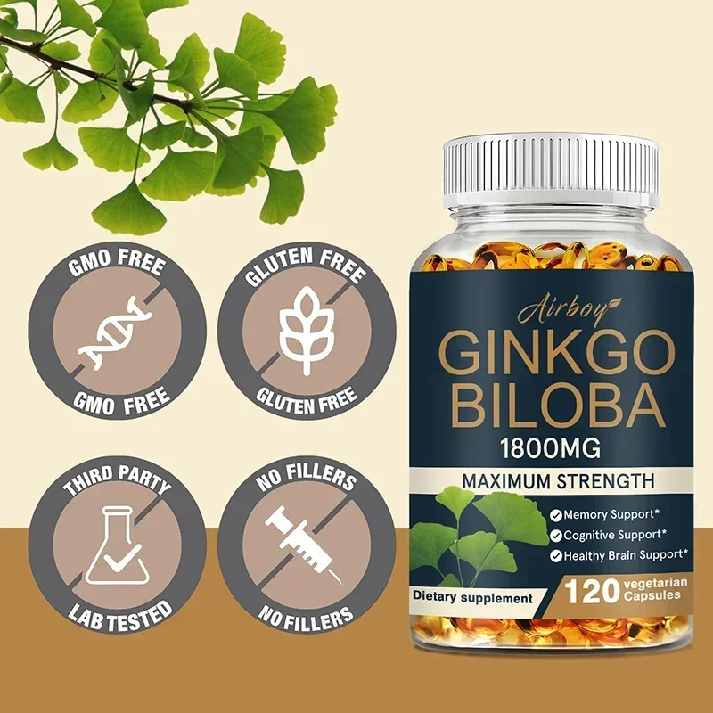 Ginkgo Biloba Supplement - Mem - Ginkgo Biloba Extract recensie en prijs