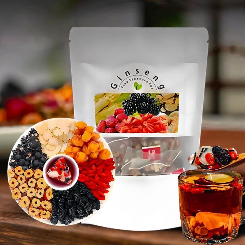 Ginseng Five Treasure Tea Natu - Natural Herbal Wellness recensie en prijs