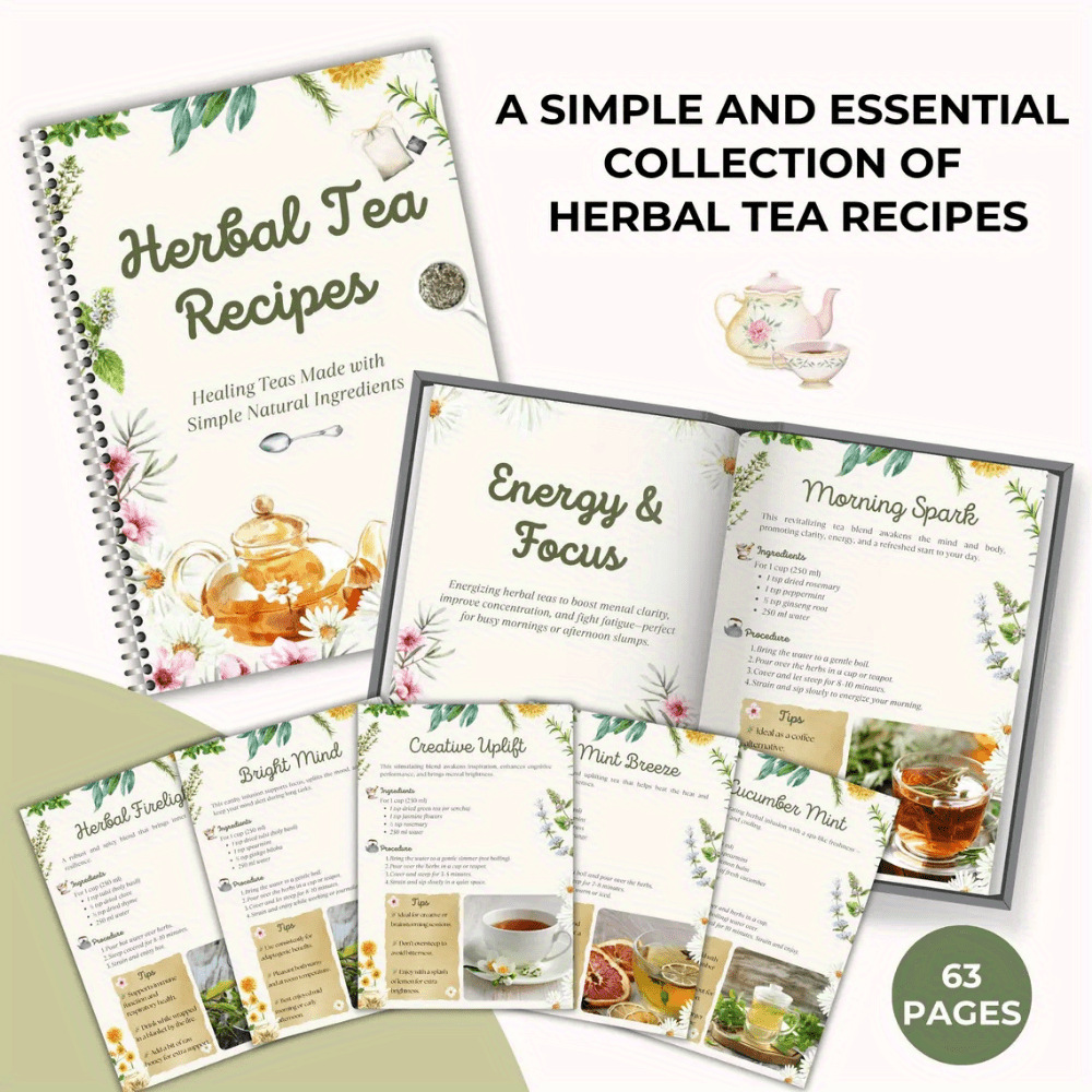 Herbal Tea Recipes Book – Natu - Natural Herbal Wellness recensie en prijs