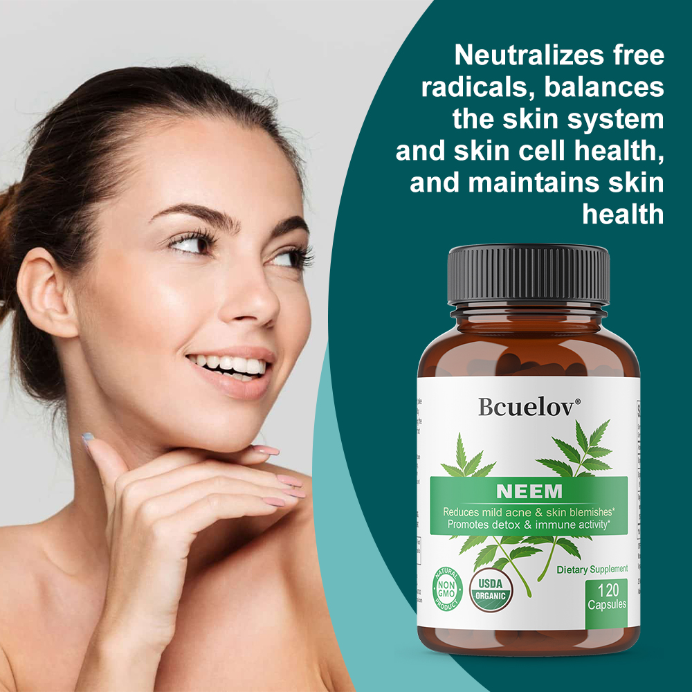 Organic Neem Leaf Capsules, He - Herbal Wellness For You recensie en prijs