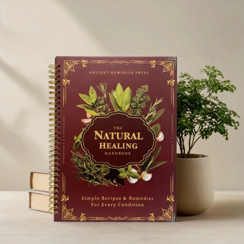 Natural Healing Manual Spiral  - Natural Herbal Wellness recensie en prijs