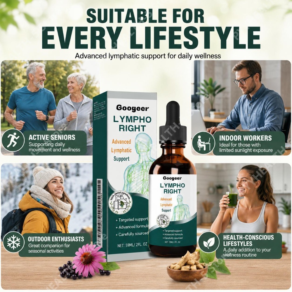Lymphatic Support Drops 59ml w - Herbal Wellness Blend recensie en prijs