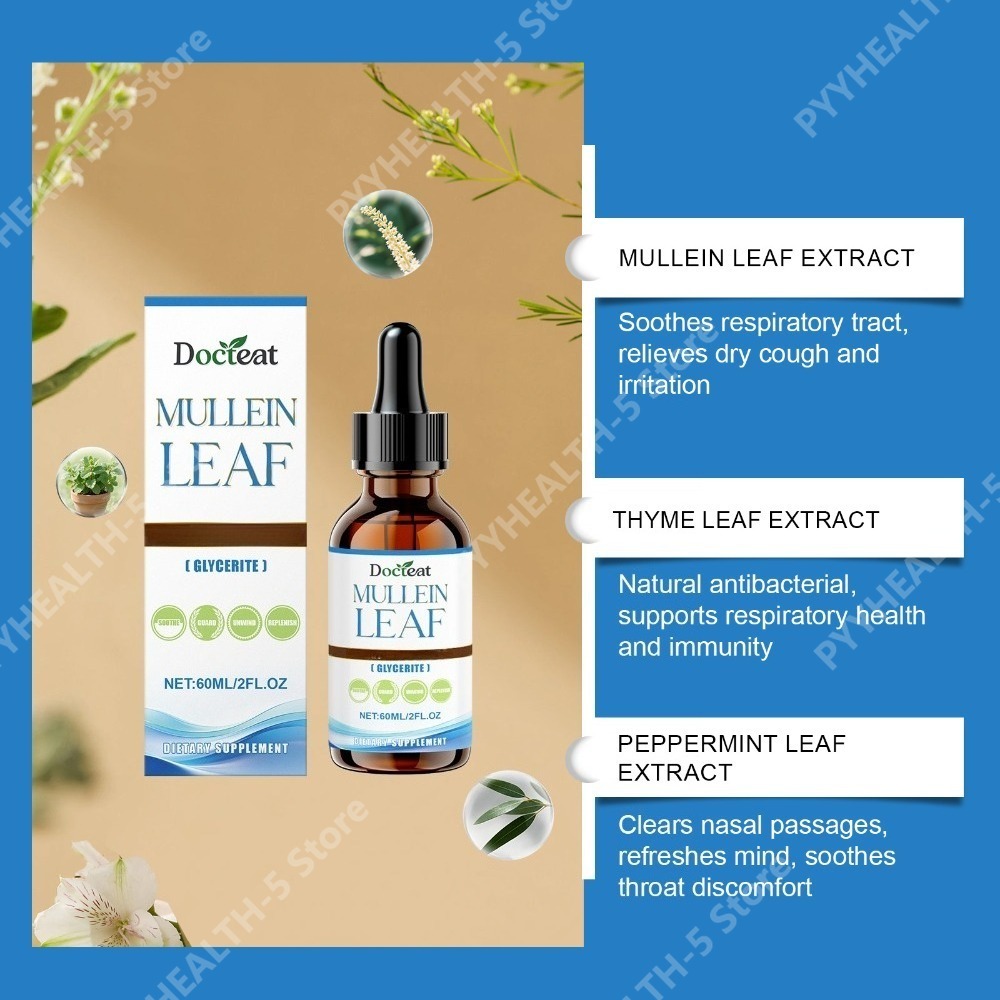 Docteat Mullein Leaf Tincture  - Herbal Wellness Blend recensie en prijs