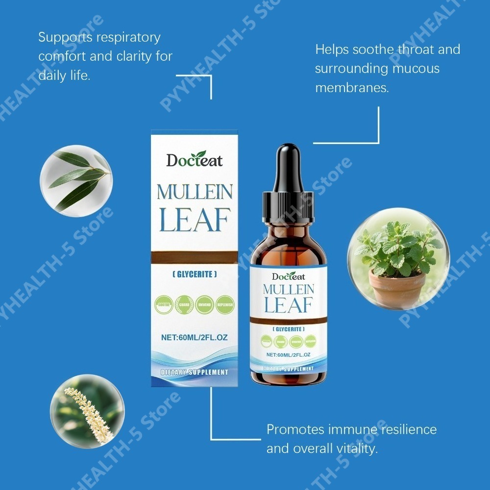 Docteat Mullein Leaf Tincture  - Herbal Wellness Blend recensie en prijs
