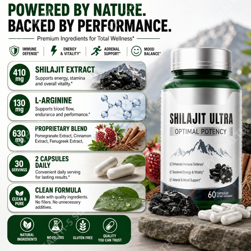 Shilajit Herbal Blend Suppleme - Herbal Wellness Blend recensie en prijs