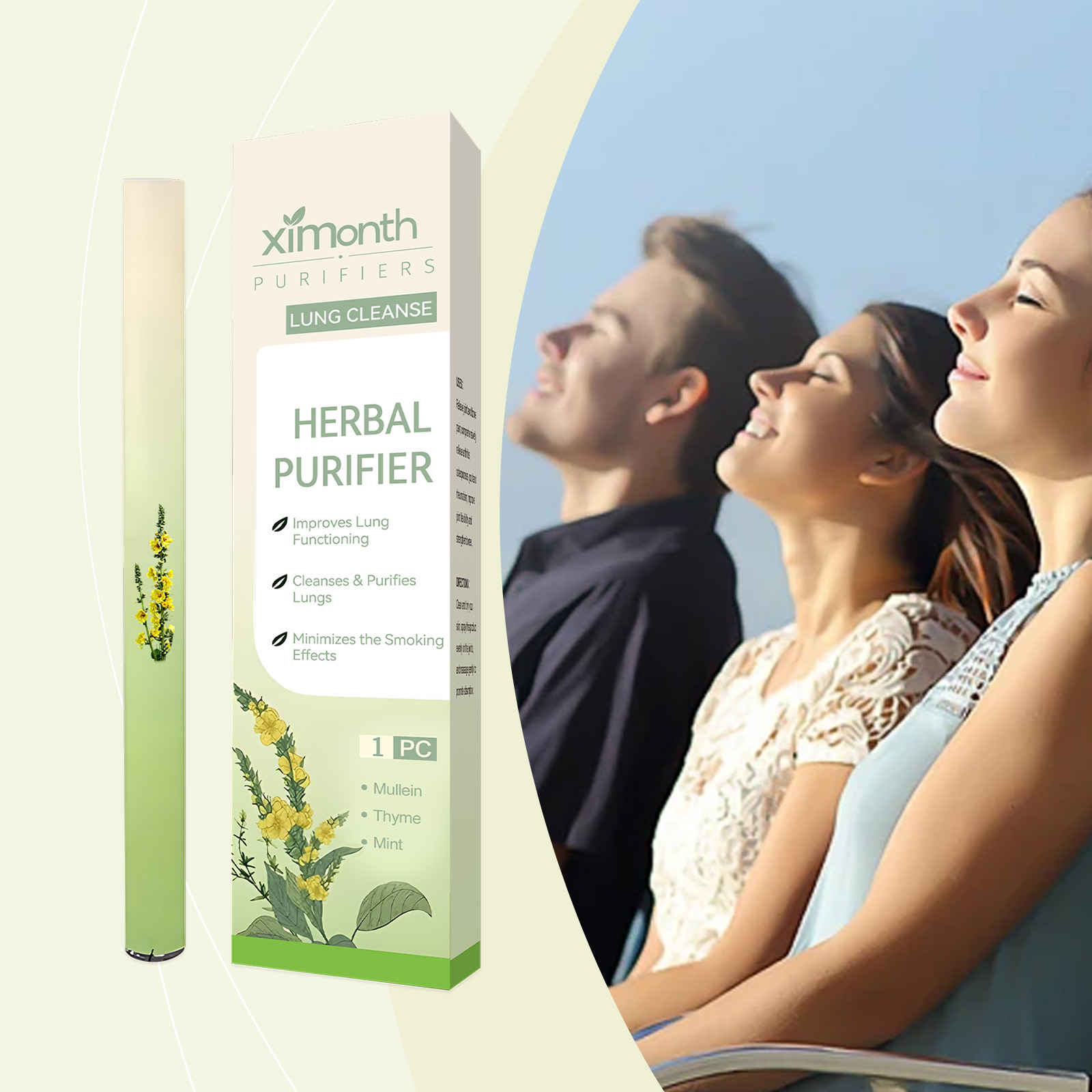 Natural Herbal Breathing Stick - Natural Herbal Wellness recensie en prijs