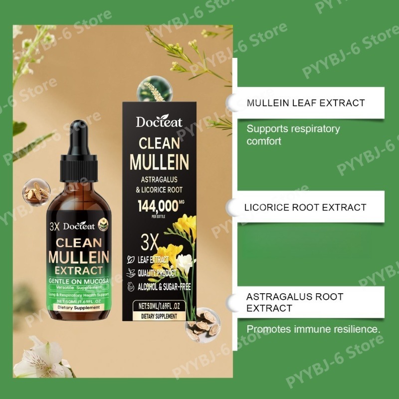 Mullein Astragalus & Licorice  - Natural Herbal Wellness recensie en prijs