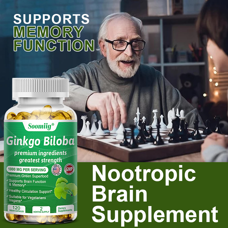 Ginko Biloba Capsules - Brain  - Ginkgo Biloba Extract recensie en prijs