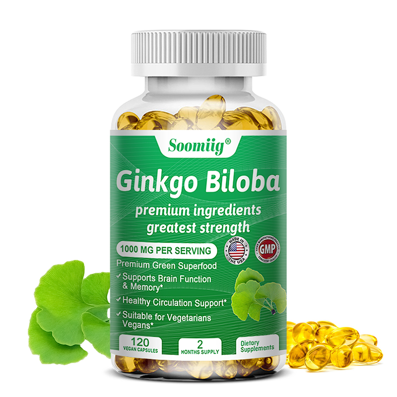 Ginko Biloba Capsules - Brain  - Ginkgo Biloba Extract recensie en prijs