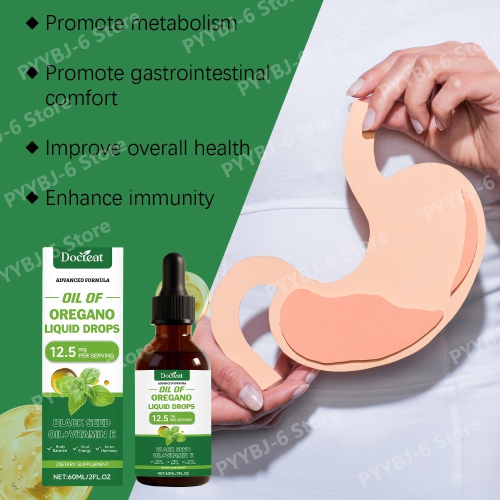Oregano Oil Liquid Drops 60ml  - Herbal Wellness For You recensie en prijs