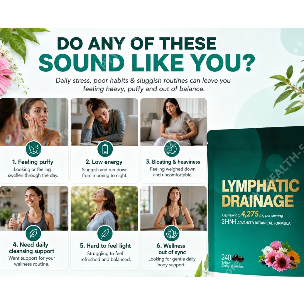 21-in-1 Lymphatic Support Soft - Herbal Wellness Blend recensie en prijs