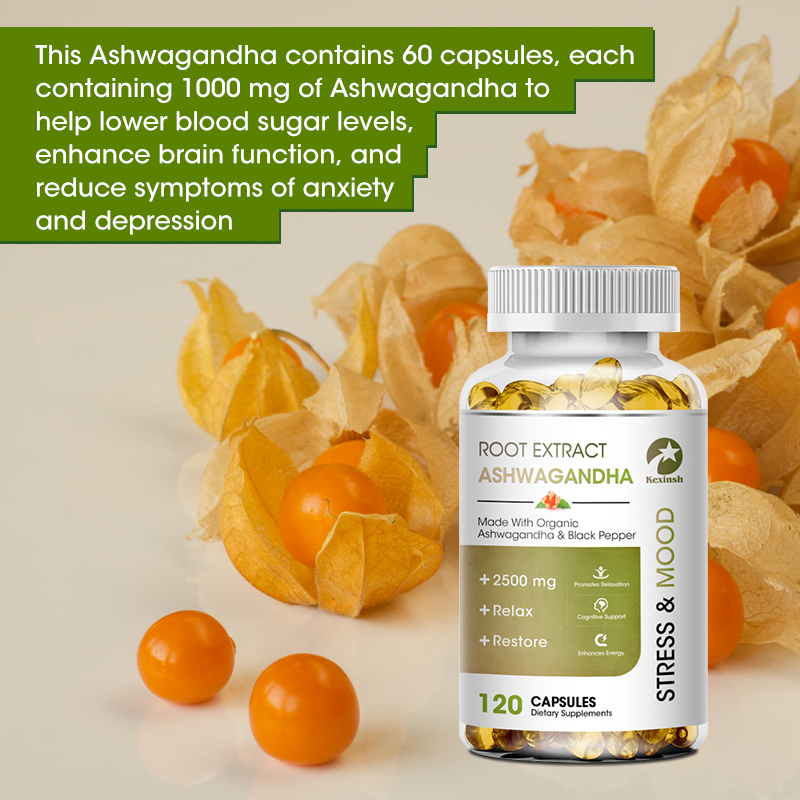 Kexinsh Ashwagandha Capsules A - Herbal Weight recensie en prijs