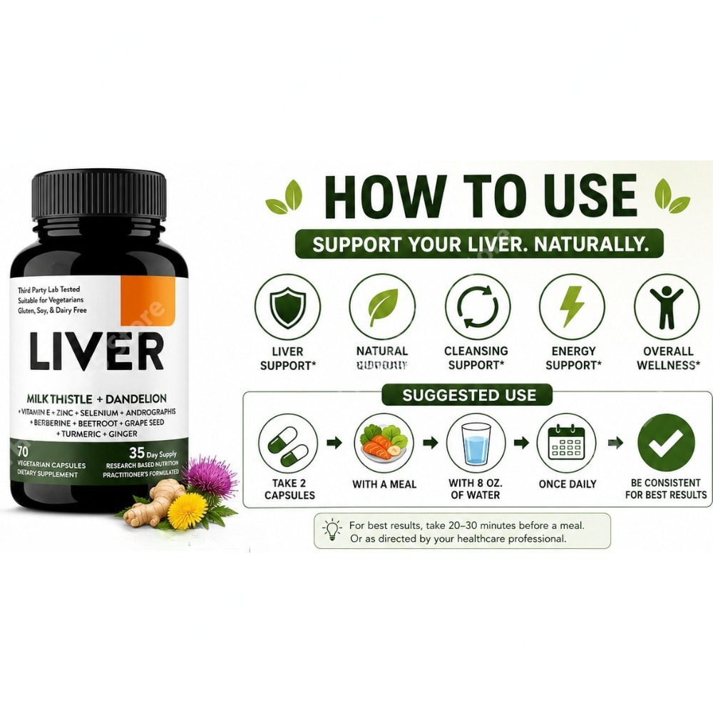 Milk Thistle Dandelion Root Ca - Herbal Wellness Blend recensie en prijs