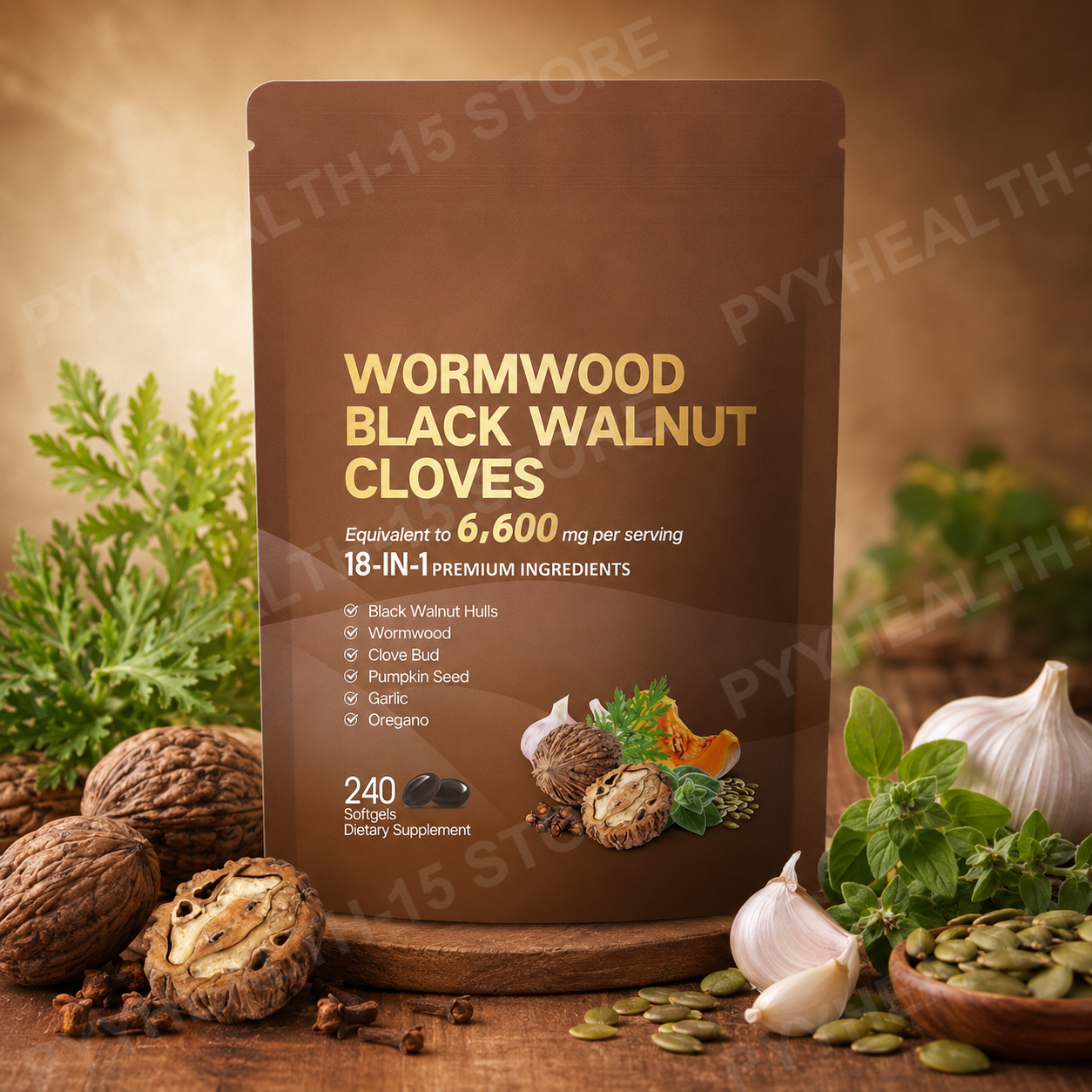 18-in-1 Wormwood Black Walnut  - Herbal Wellness For You recensie en prijs